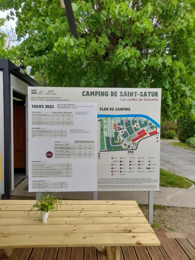 Camping Les Portes De Sancerre Saint-Satur Buitenkant foto